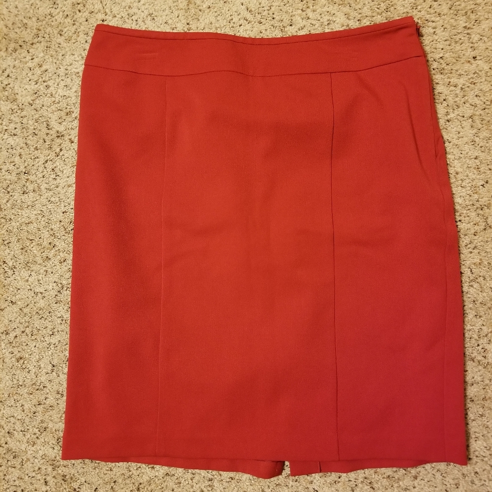 Apt 9 Red Pencil Skirt Size 12